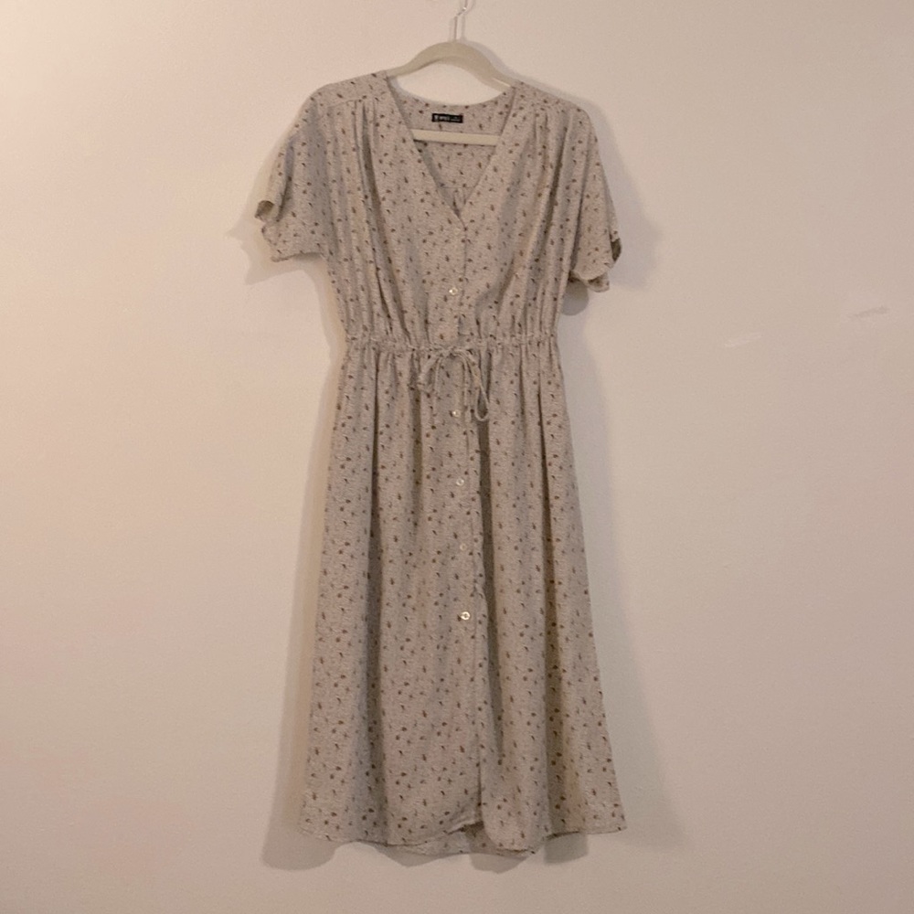 Abstract Print Dress, Small